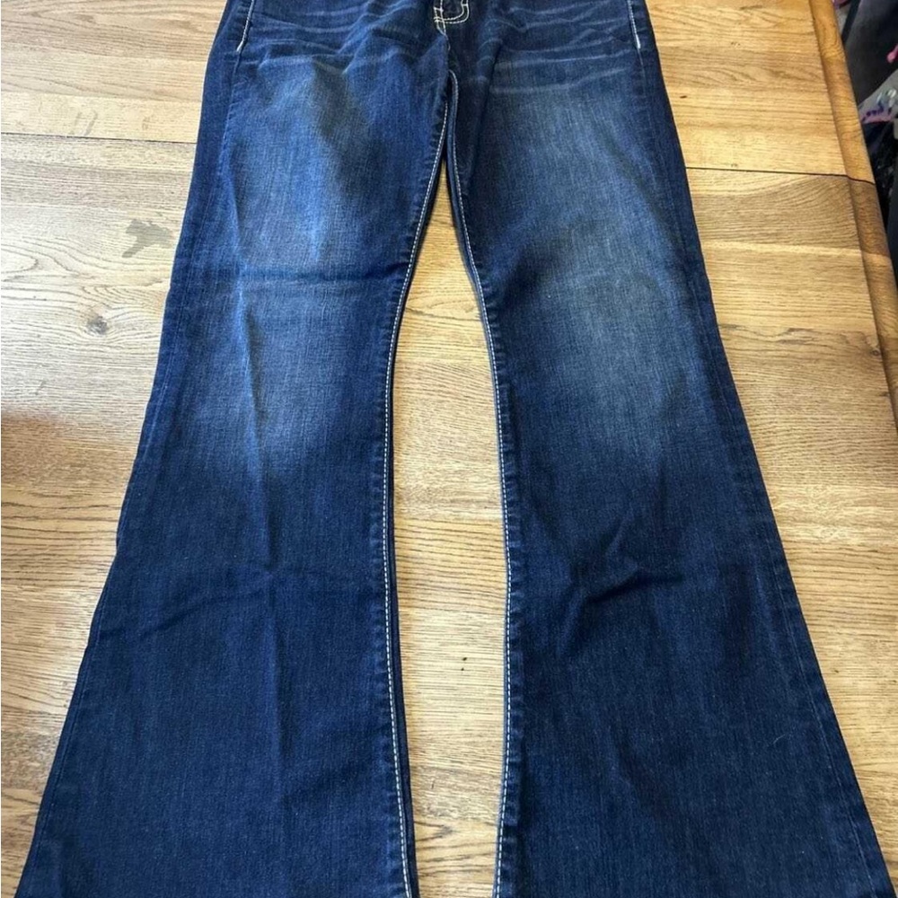 BKE Dark Blue Flare Women's Jeans